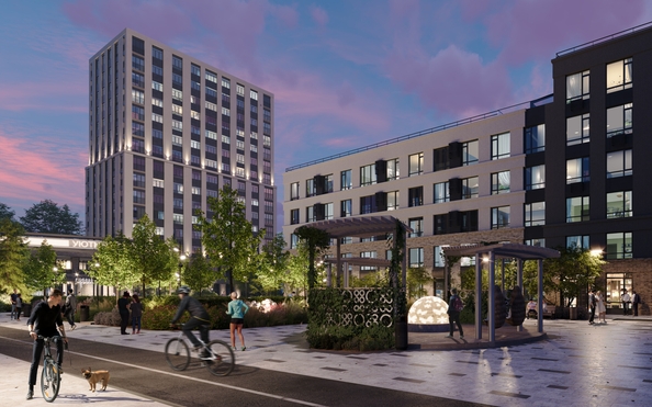
  Продается 2-комн. квартира 49.6 м², в ЖК Уютный квартал, дом 3. Фото 7.