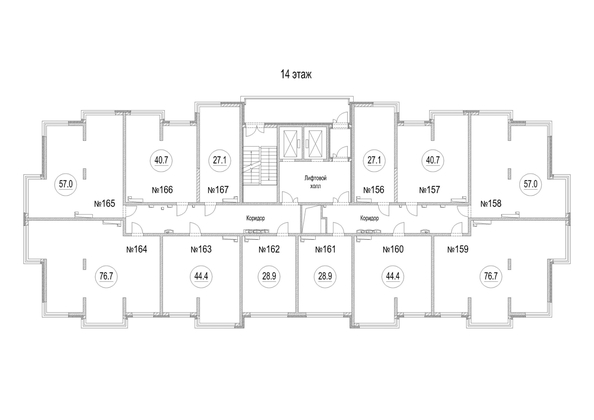 
  Продается 1-комн. квартира 44.4 м², в ЖК Новоильинка, 2 этап. Фото 1.