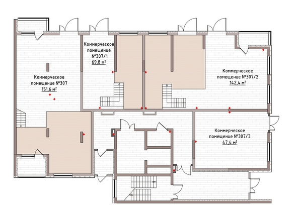 
  Продается торговая площадь 48.9 м², в ЖК Уютный квартал, дом 2. Фото 1.