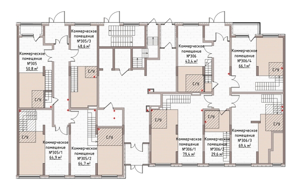 
  Продается офис 37.3 м², в ЖК Уютный квартал, дом 2. Фото 1.