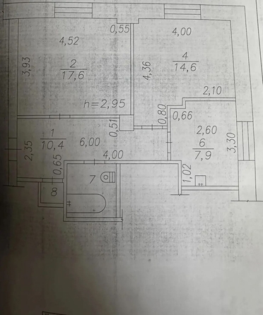 
  Продается 2-комн. квартира 53.2 м². Фото 18.