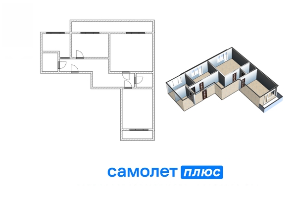 
  Продается 3-комн. квартира 73 м². Фото 22.