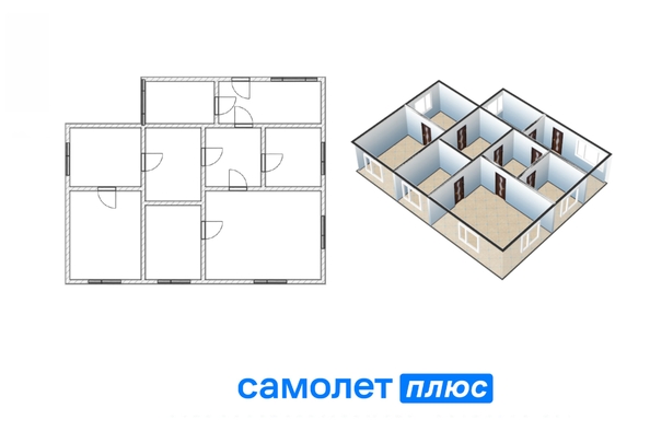 
  Продается дом 54.3 м². Фото 17.