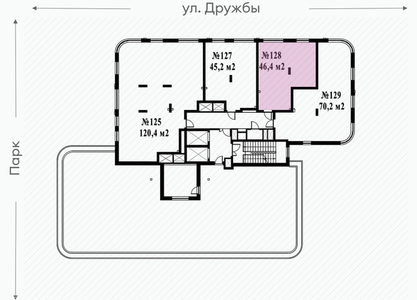 
  Продается 2-комн. квартира 46.4 м², в ЖК Южный, дом Ю-17. Фото 4.