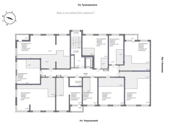 
  Продается 1-комн. квартира 26.3 м², в ЖК Уютный квартал, дом 2. Фото 42.