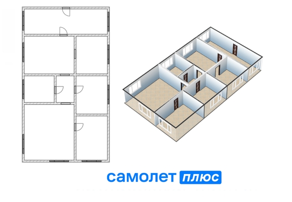 
  Продается дом 102 м². Фото 2.