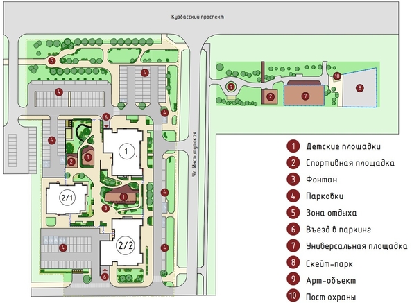 
  Продается 3-комн. квартира 61.9 м², в ЖК Чемпион-парк, дом 1. Фото 12.