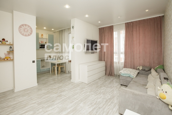 
  Продается студия 37.4 м², в ЖК Квартал дружбы, дом 2. Фото 1.