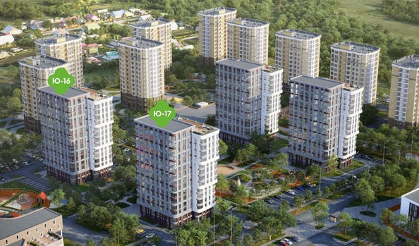 
  Продается 2-комн. квартира 45.2 м², в ЖК Южный, дом Ю-16. Фото 12.