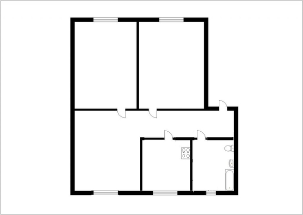 
  Продается 3-комн. квартира 47.1 м². Фото 17.