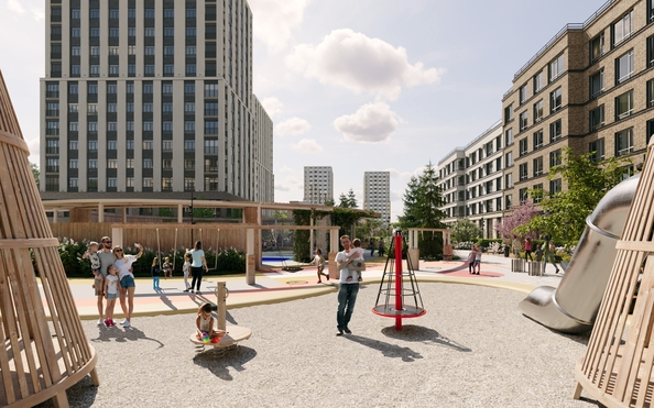 
  Продается 1-комн. квартира 33.5 м², в ЖК Уютный квартал, дом 1. Фото 22.