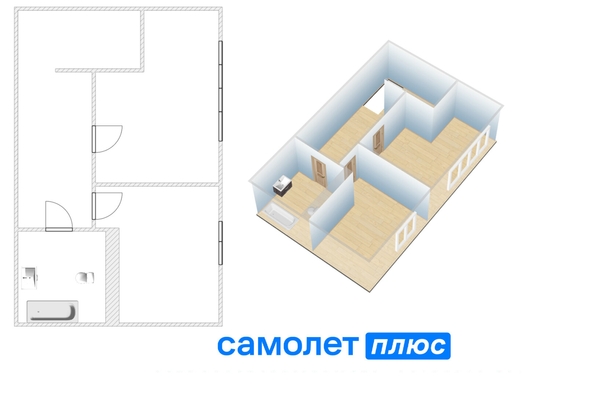 
  Продается 3-комн. квартира 90.9 м². Фото 37.