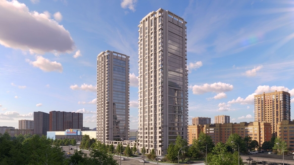 
   Продам 3-комнатную, 64.8 м², CITY TOWERS (Сити Тауэрс)

. Фото 2.