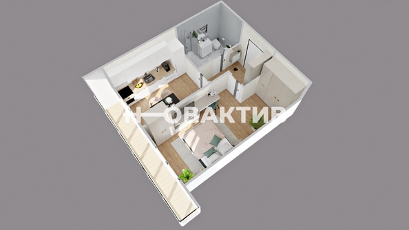 
  Продается 1-комн. квартира, 32.5 м², ЖК Матрешкин двор, дом 95/4(2)
. Фото 9.