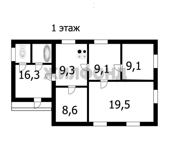 
   Продам дом, 122 м², Новосибирск

. Фото 7.