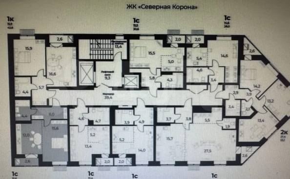 
   Продам 2-комнатную, 38 м², генерал-майора Рожкина А.Н. ул, 13

. Фото 6.