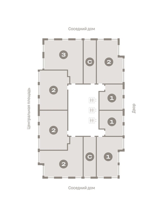 
  Продается 1-комн. квартира, 35.57 м², ЖК Европейский берег, дом 45
. Фото 1.