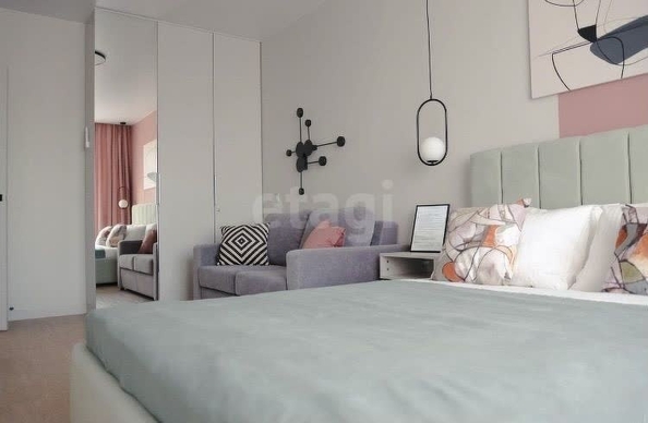 
  Сдается 1-комн. квартира, 34 м², Семьи Шамшиных ул, д. 77
. Фото 1.