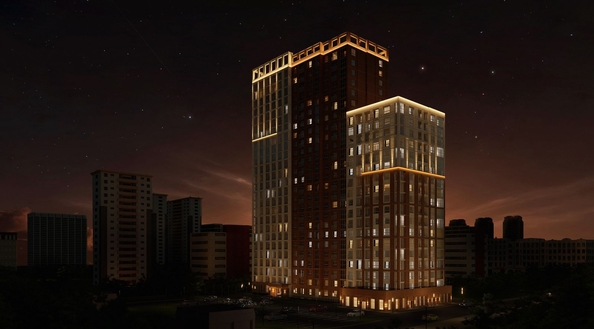 
  Продается студия, 25.1 м², ЖК Державина, 50
. Фото 2.