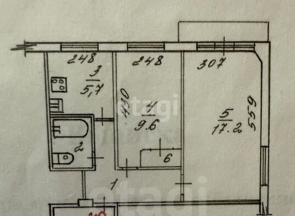
  Продается 2-комн. квартира, 43.3 м², Новогодняя ул, д. 12
. Фото 13.