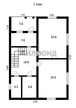 
  Продается дом, 189.7 м², село Скала
. Фото 34.