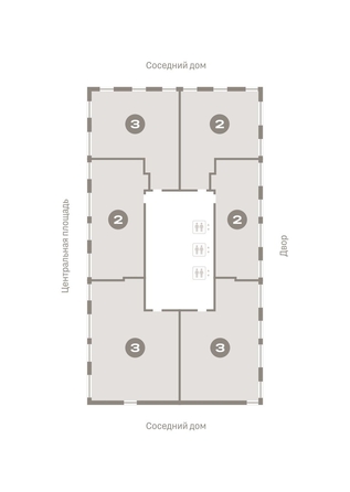 
  Продается 3-комн. квартира, 120.47 м², ЖК Европейский берег, дом 45
. Фото 1.