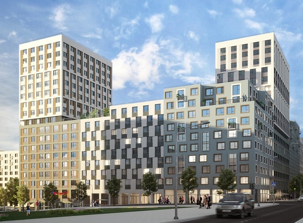 
  Продается 2-комн. квартира, 70.2 м², ЖК Лебедевский квартал, дом 1
. Фото 1.