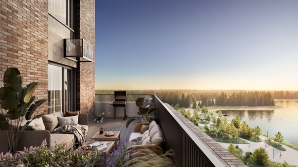 
  Продается 1-комн. квартира, 29.64 м², ЖК Страна.Береговая
. Фото 6.