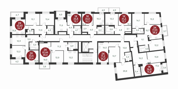 
  Продается 2-комн. квартира, 53.4 м², ЖК Скандинавские кварталы, дом 1
. Фото 1.