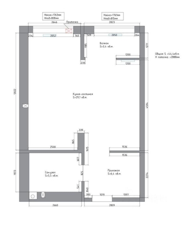 
  Сдается 1-комн. квартира, 43 м², Военная ул, д. 51
. Фото 21.