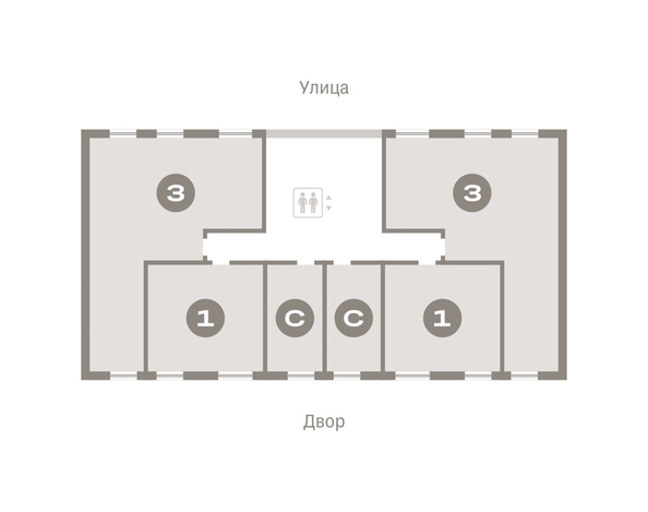 
  Продается 1-комн. квартира, 41.1 м², ЖК Пшеница, дом 4
. Фото 12.