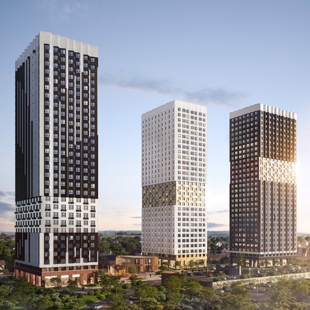
  Продается 3-комн. квартира, 47.56 м², ЖК Urban-peaks (Городские вершины)
. Фото 6.