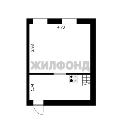 
  Продается 1-комн. квартира, 26.8 м², Тополевая ул, д. 5
. Фото 4.
