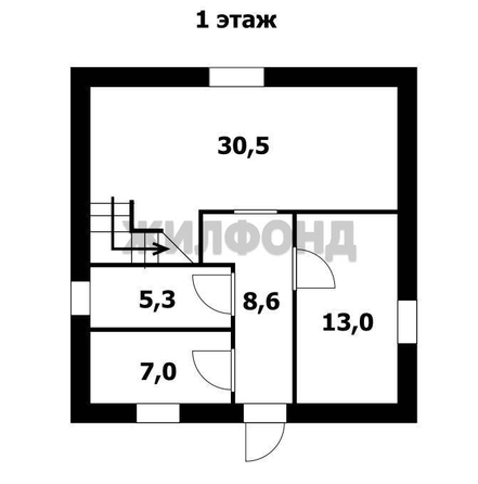 
  Продается дом, 129.5 м², село Толмачево
. Фото 41.