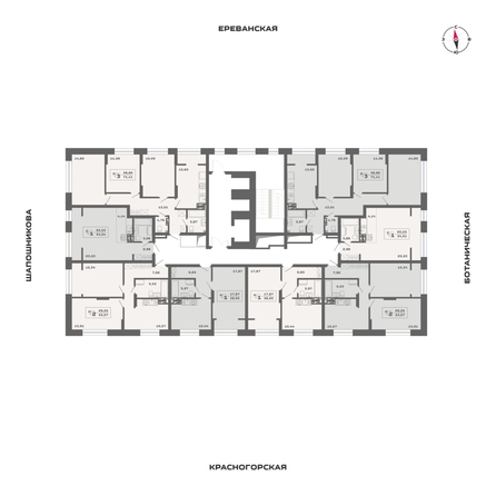 
  Продается 3-комн. квартира, 71.11 м², ЖК Ньютон, корпус 2
. Фото 1.