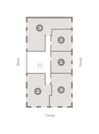 
  Продается 2-комн. квартира, 111.49 м², ЖК Пшеница, дом 4
. Фото 12.