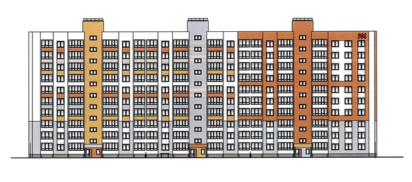 
  Продается 4-комн. квартира, 89.4 м², ЖК Кольца, дом 12б
. Фото 3.
