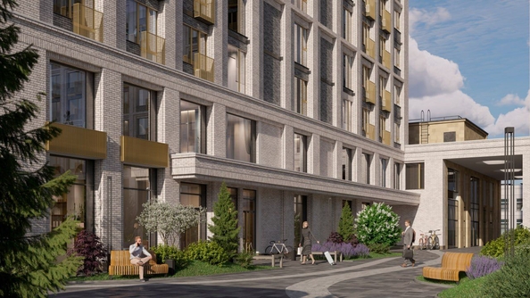 
  Продается 1-комнатный апартамент, 37.45 м², АК Land Lord (Ленд Лорд), башня А
. Фото 4.