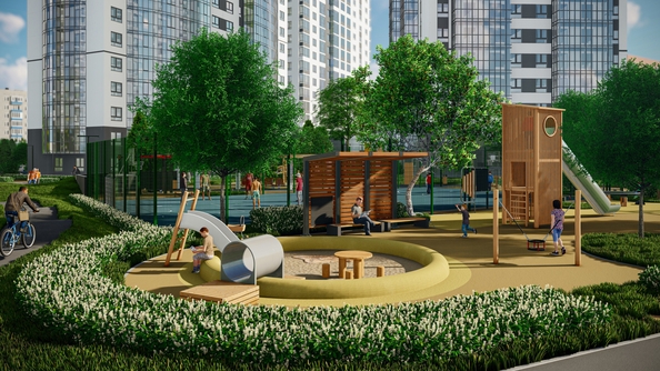 
  Продается 3-комн. квартира, 65.7 м², ЖК Никольский парк, дом 6
. Фото 25.