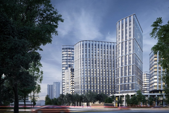 
  Продается 1-комнатный апартамент, 43.49 м², БЦ АЭРОН, Бизнес-центр класса А
. Фото 6.