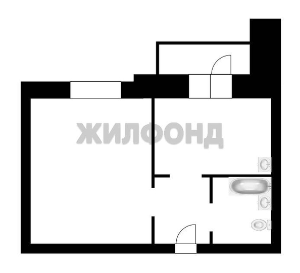 
  Продается 1-комн. квартира, 29.8 м², Первомайская ул, д. 131в
. Фото 1.