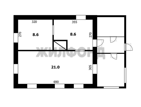 
  Продается дом, 40 м², Новосибирск
. Фото 2.
