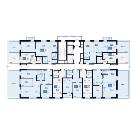 
  Продается 3-комн. квартира, 75.71 м², ЖК Салют, дом 2
. Фото 1.