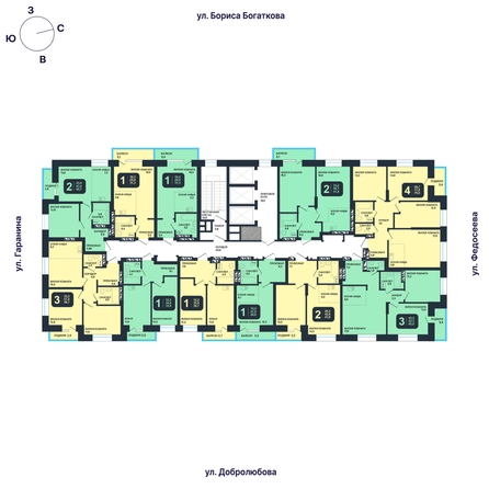 
  Продается 4-комн. квартира, 79.6 м², ЖК Никольский парк, дом 6
. Фото 1.
