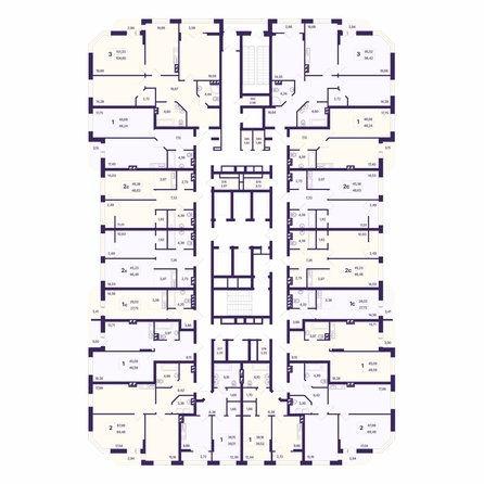 
  Продается 1-комн. квартира, 46.59 м², ЖК Астон. Шесть звёзд, 1
. Фото 1.