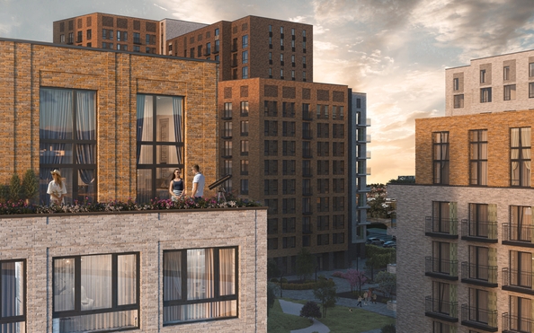 
  Продается 1-комн. квартира, 42.1 м², ЖК Зеленый город, дом 1
. Фото 4.