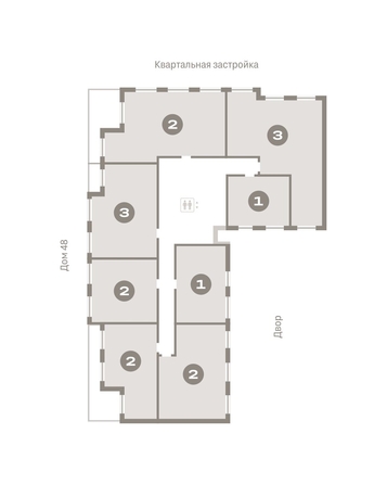 
  Продается 2-комн. квартира, 86.54 м², ЖК Европейский берег, дом 49
. Фото 1.