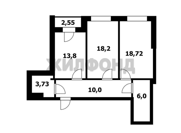 
  Продается 2-комн. квартира, 70.9 м², ЖК Расцветай на Гоголя, дом 4
. Фото 17.