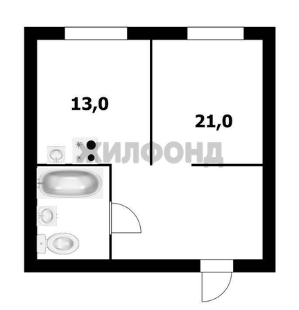 
  Продается 1-комн. квартира, 44.6 м², Дачное ш, д. 2/1
. Фото 9.