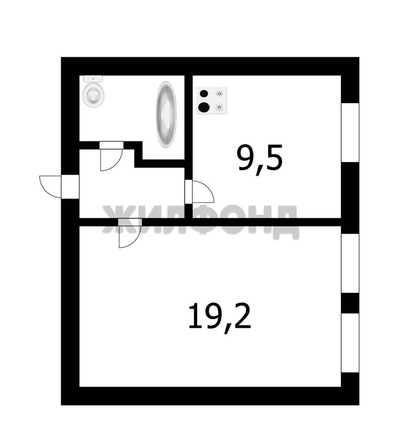 
  Продается 1-комн. квартира 34 м². Фото 2.